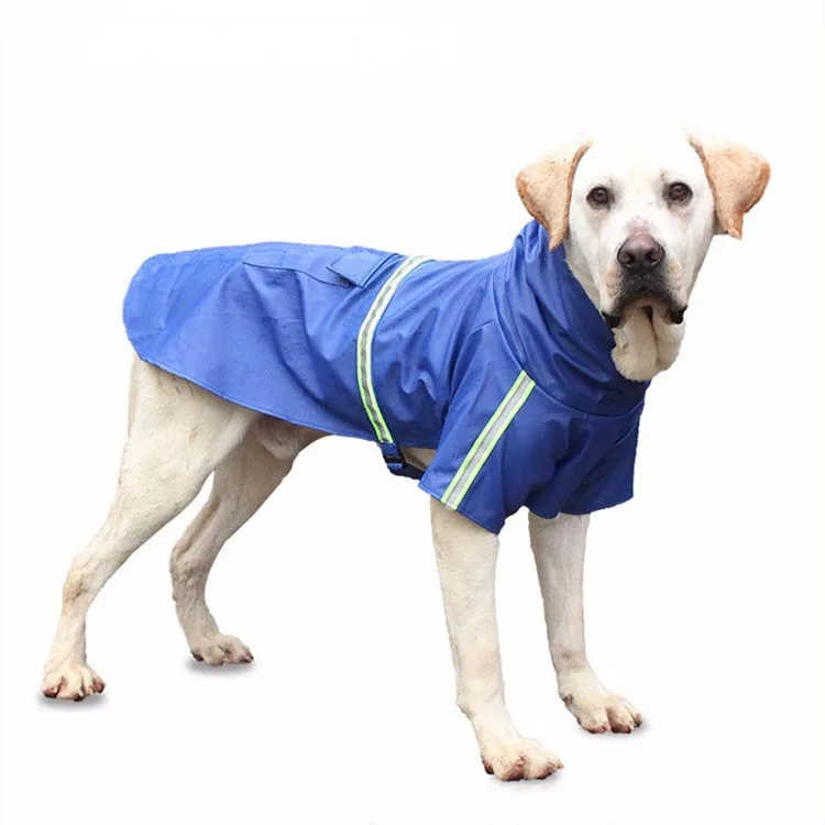 

Wholesalers Pet Products Pet Clothes Dog Raincoat Clothing Windproof and Rainproof Pet Raincoat, Customized color