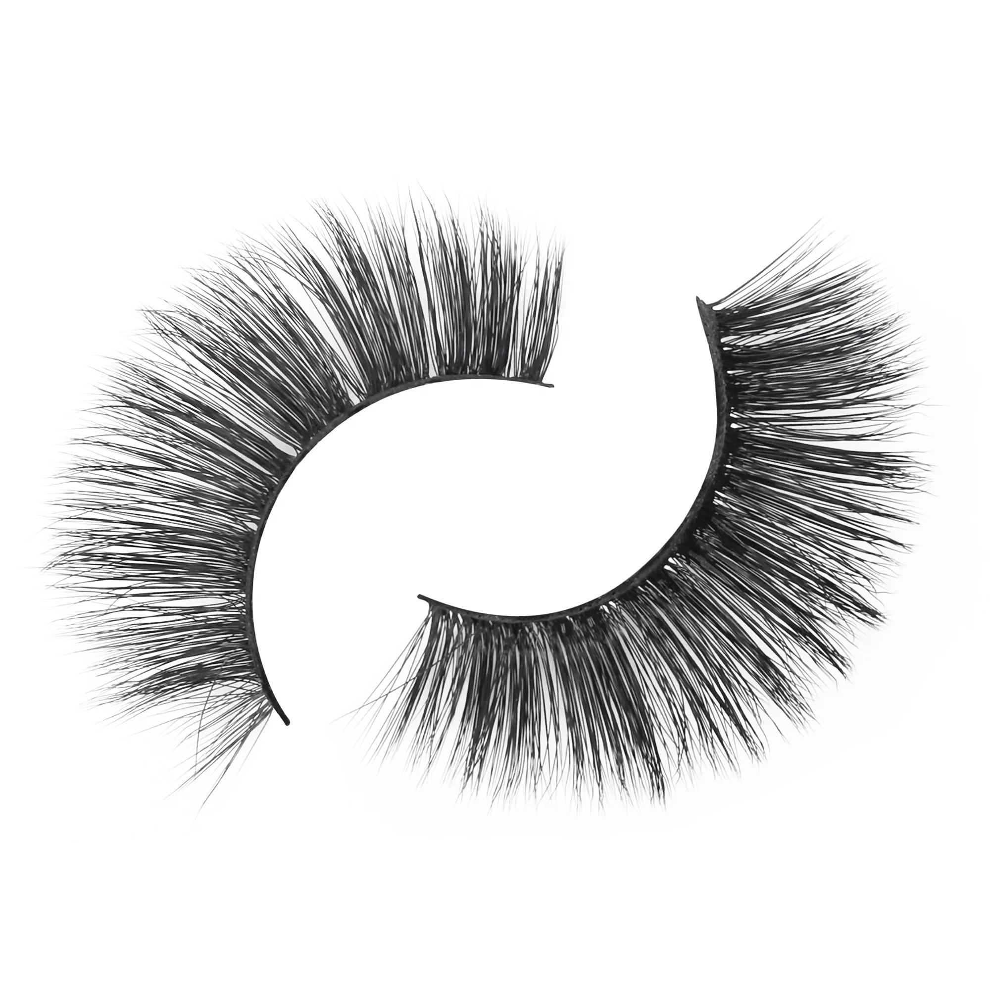 

2021 new trend wholesale private label hot sale handmade premium cruelty free silk eyelashes