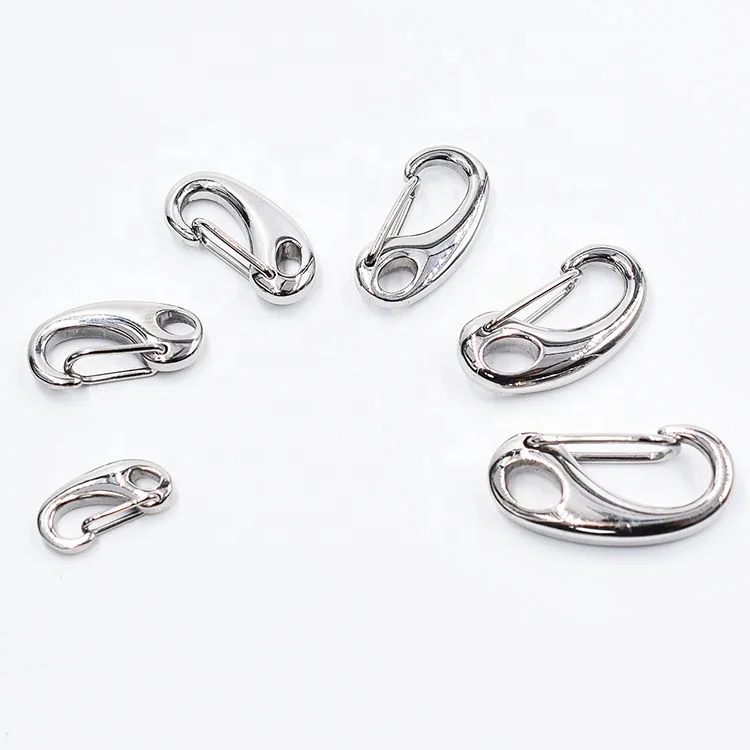 

High quality snap lock 316l Stainless Steel Lobster Clasps