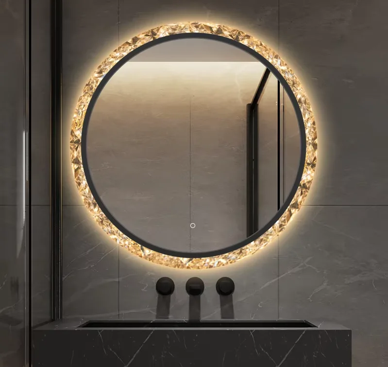 Illuminated Round Mirror