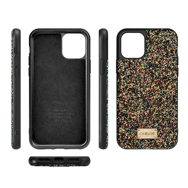 

Luxury shockproof phone case for iphone8/8plus bling cellphone case, 6 colors