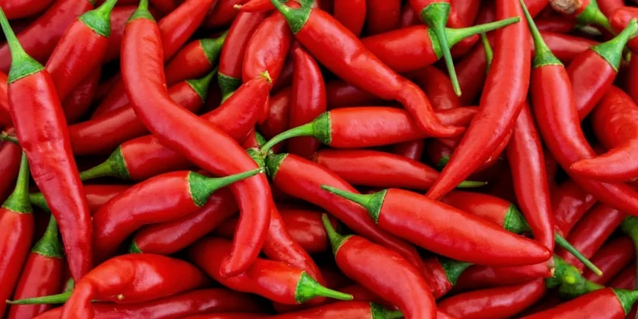 Green vs Red Bird's Eye Chillies