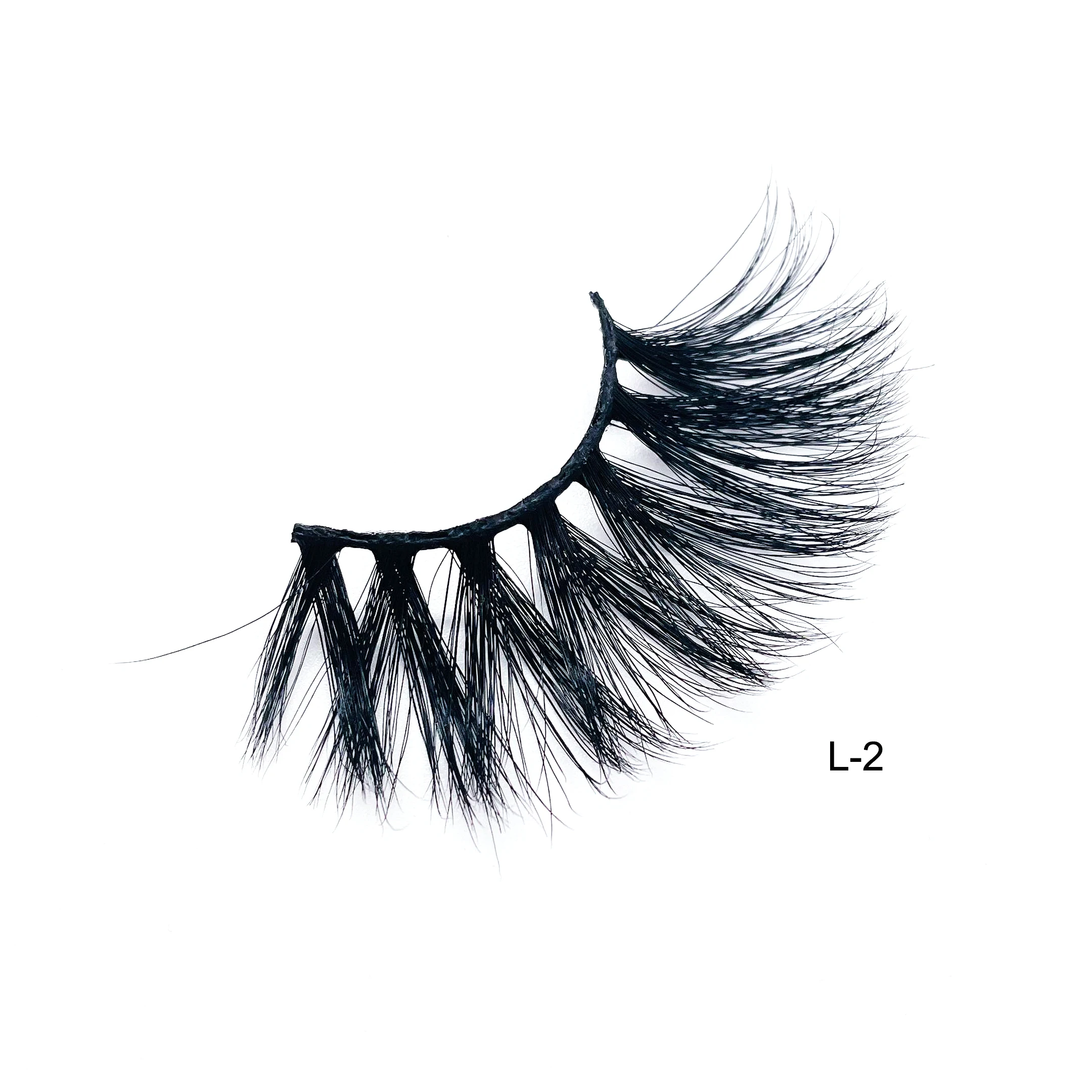

2021 new wholesale 25mm Natural look 3d mink eyelash vendor, Black color
