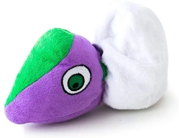 

Custom fanny high quality plush toy reversible Fetch Pet Products Hatchables, Customized color