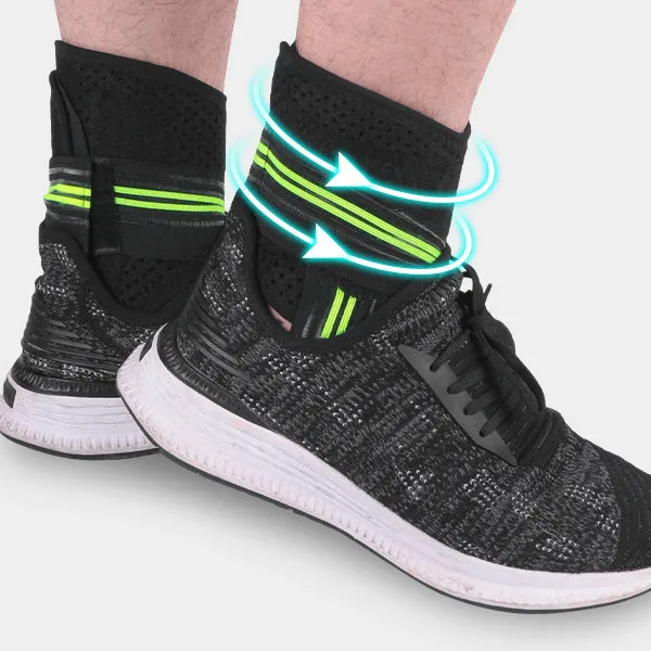 

Prevent Deformation Compression Ankle Brace Support Brace with Stabilize Straps, Grey/orange/red/green/blue
