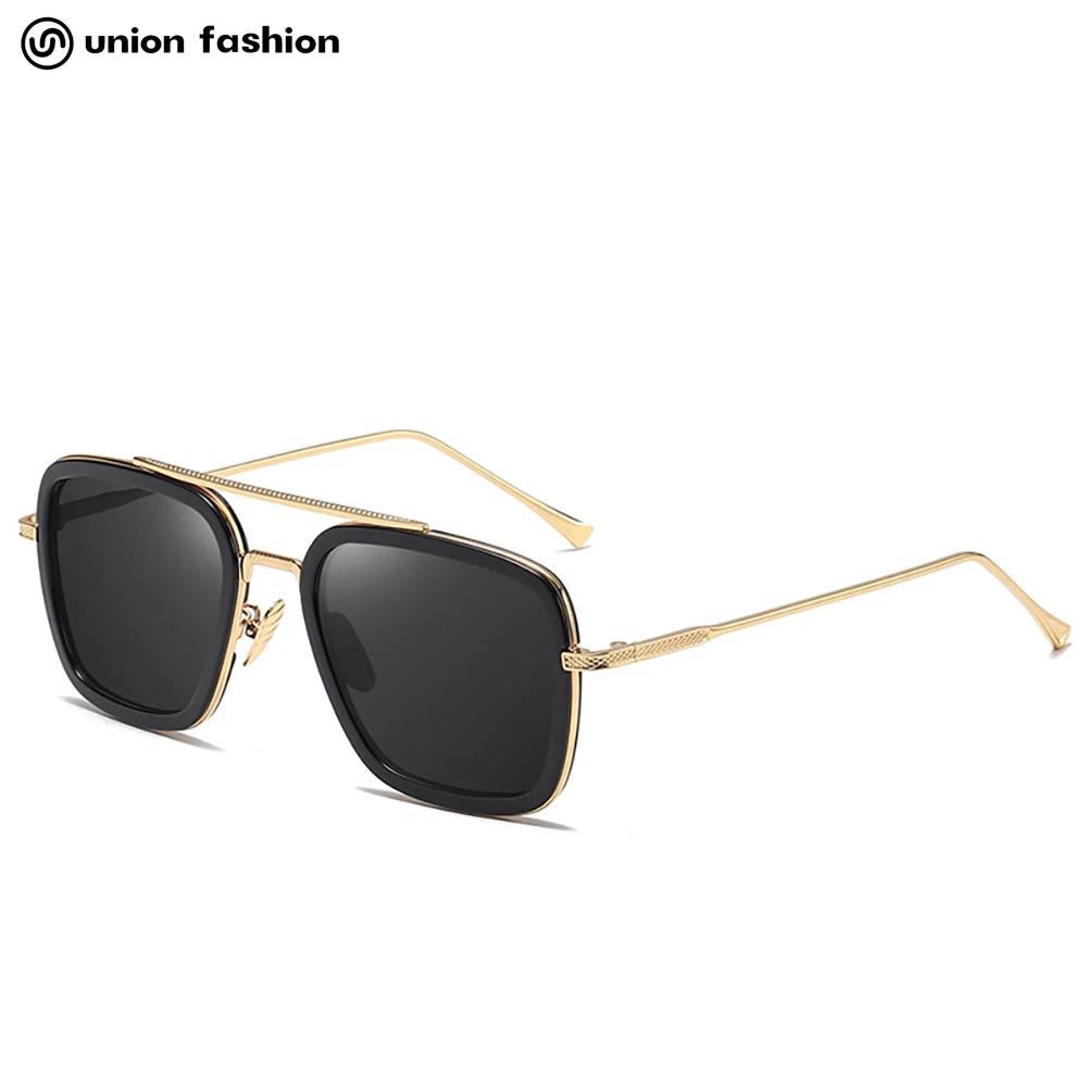 

Union Fashion Luxury Square Frame Trendy Sun Glasses for Women and Men, 7 colors