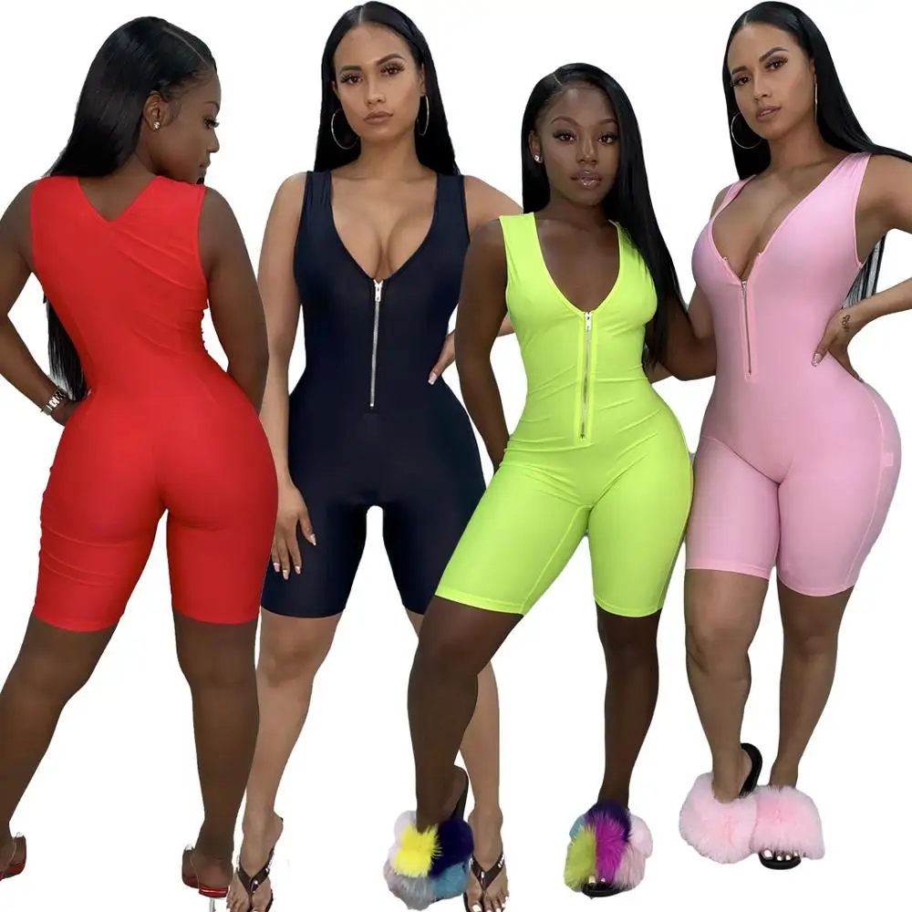 

Summer Jumpsuits Womens One Piece Jumpsuit Sexy Sleeveless Womens Rompers and Jumpsuits