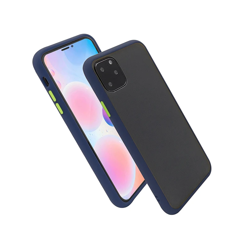 Frosted pc tpu 2 in 1 clear cell phone case for HUAWEI HONOR 9A MATE 20 LITE PRO 30 40 PRO MATE30/NOVA5IPRO