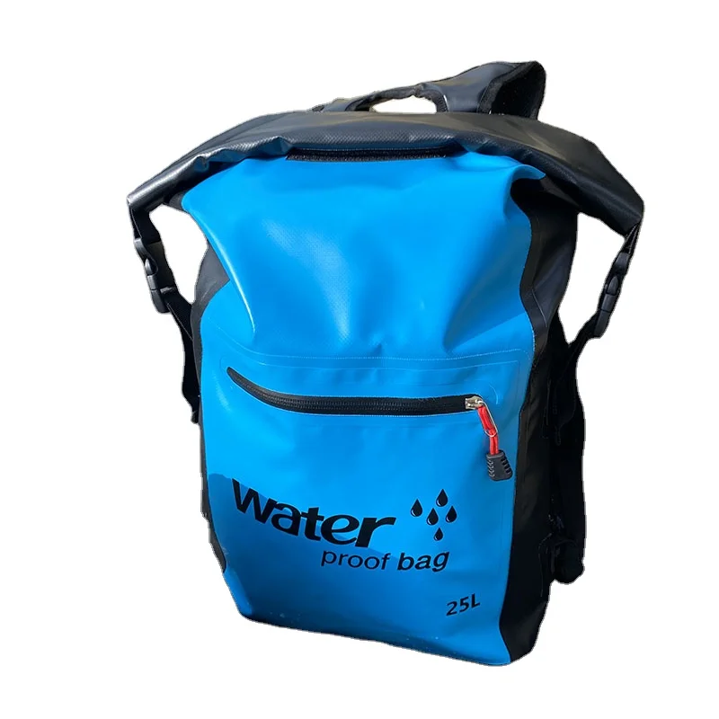 

Hot sale Colorful 25L Waterproof Floating Ocean Pack Dry Bag Outdoor Swimming River Trekking Drifting Seal Manufacturer