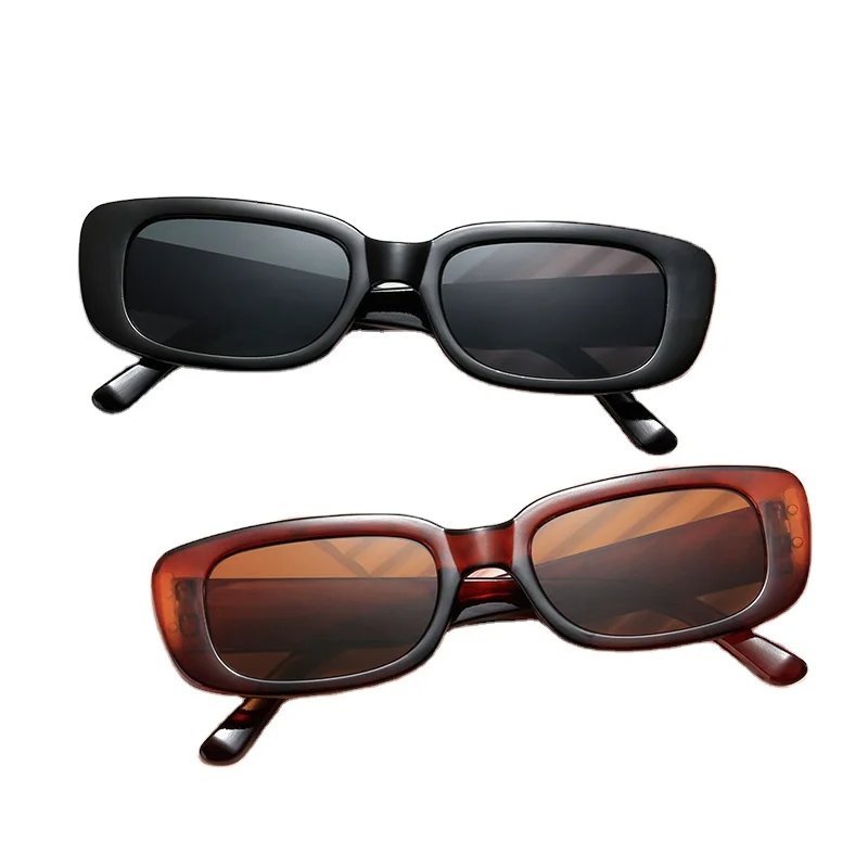 

Small square frame tortoiseshell sunglasses women retro leopard print small sunglasses men, Custom color