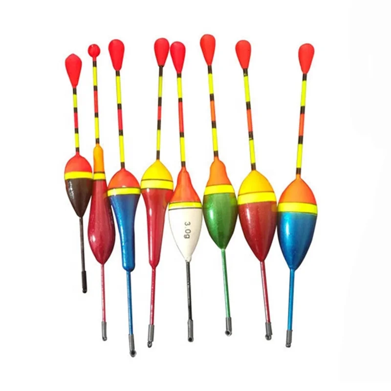 

10Pcs/sets Fishing Floats Set Buoy Bobber Fishing Light Stick Floats Fluctuate Mix Size Color Float Buoy for Fishing Accessories, Customized