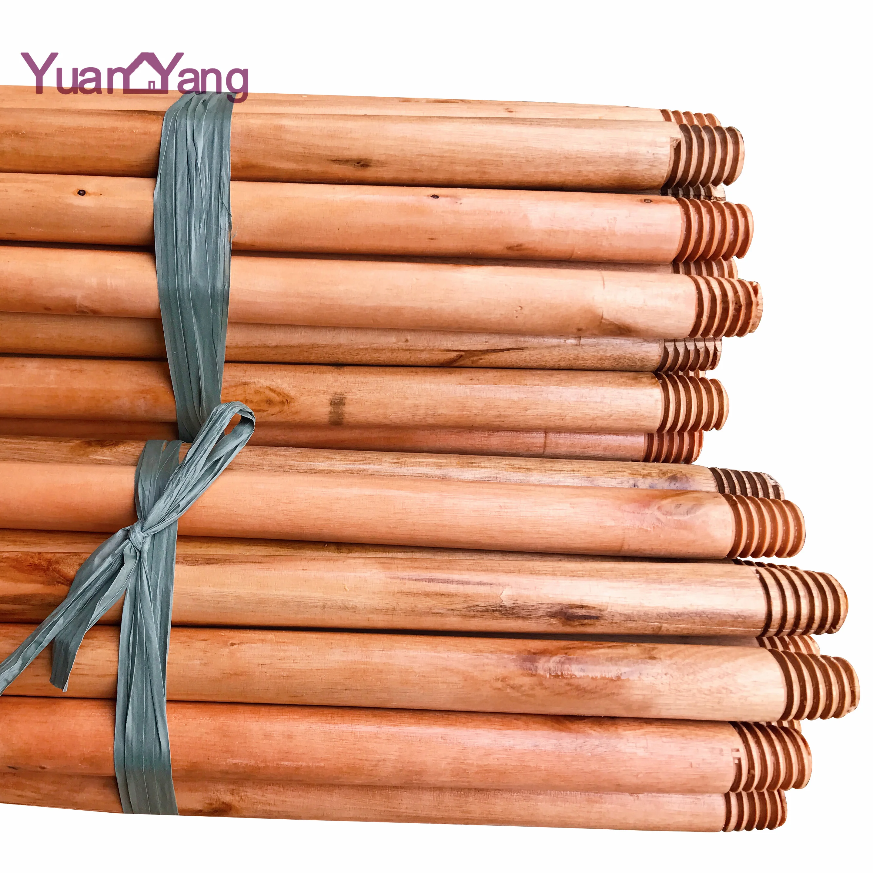 

120cm length lacquered mop wood varnish stick