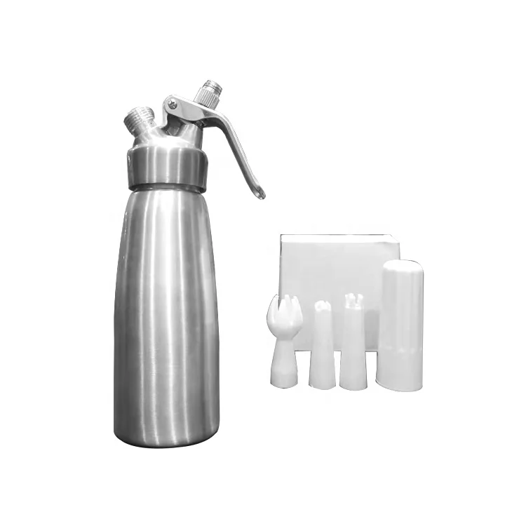 
250ml hand whipped cream dispenser cream whipper whipped cream 