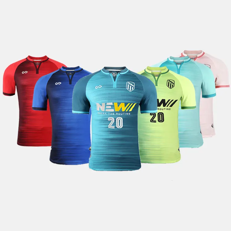 

Wholesale Stock Products Blank Latest National Youth Team Soccer Jersey Football Men Breathable Soccer Sport Wear Shirts