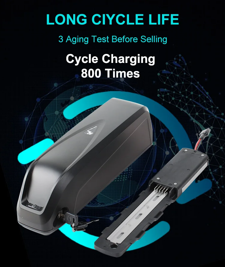 High Performance Ebike Battery 36 Volt Lithium Ion Electric Bicycle