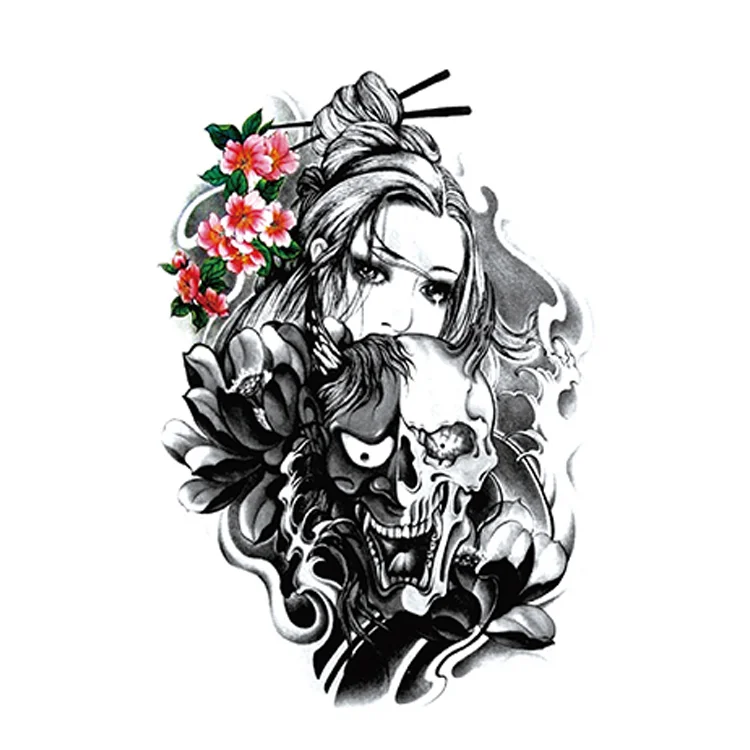 

Customized latest design sexy lady temporary tattoo sticker waterproof, Cmyk