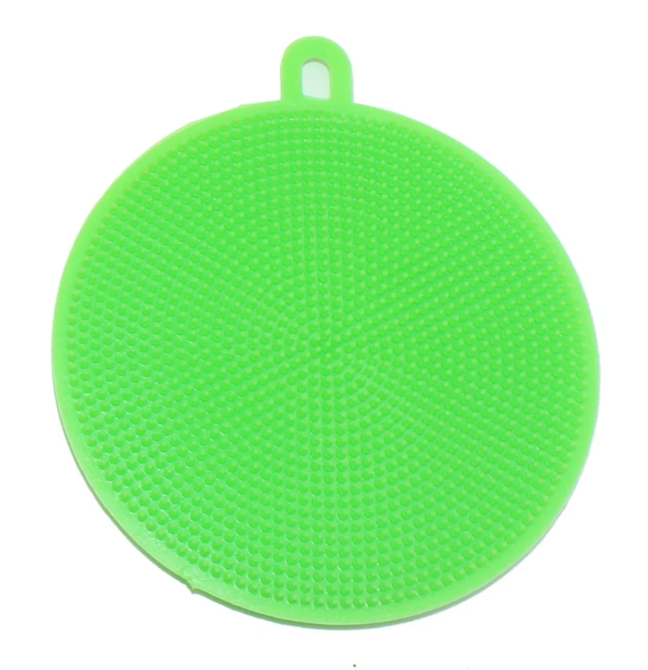 

Amazon hot sale nice price fashion Multi-Functional soft silicone dish sponge brush