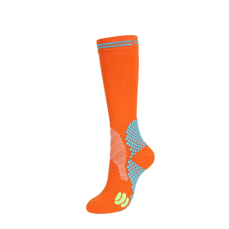

JR-016 High Quality Custom Colorful Socks Compression Soccer Long Socks, Custom color