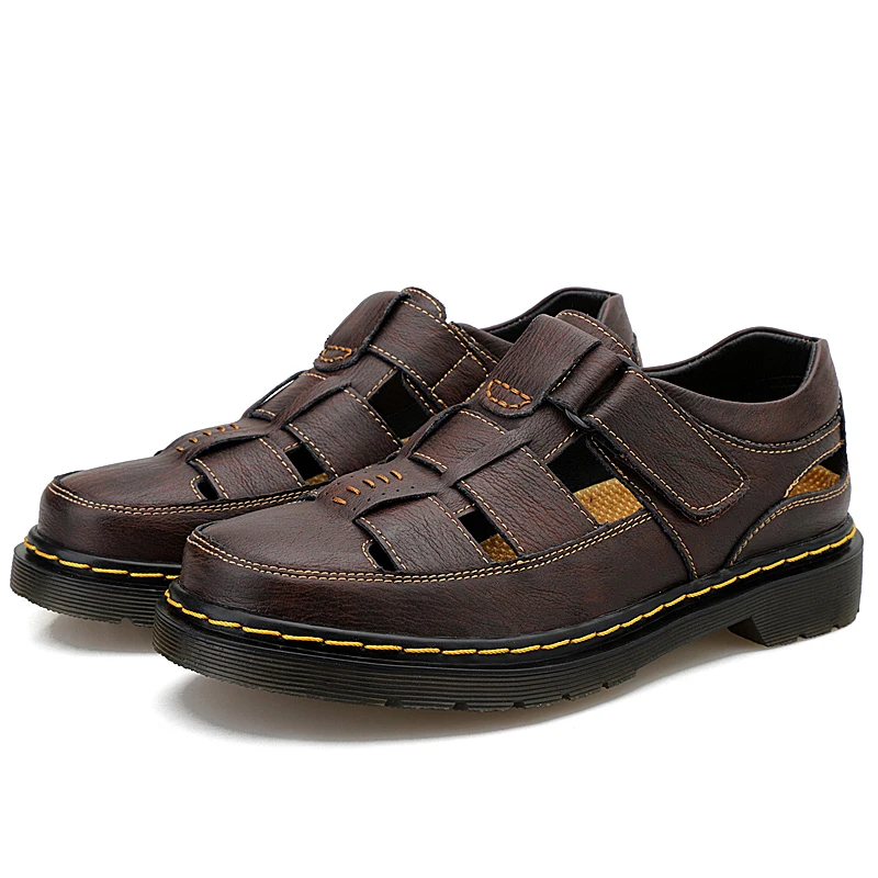 Men's Fashion Coved Beach Durable Anti-slip Sole Casual Hiking Outdoor Sandal Men