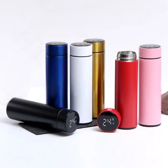 

Tumbler with Temperature Smart UV Water Bottle, Customized color