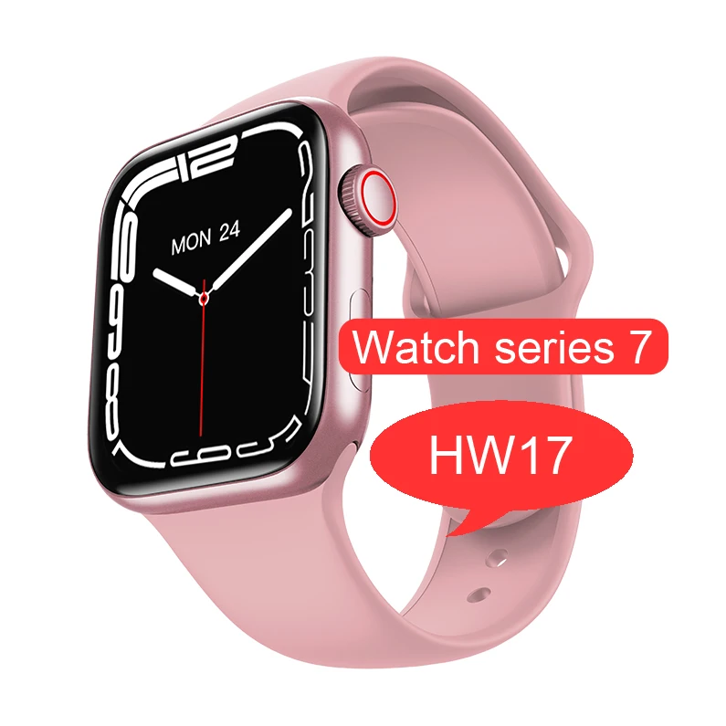 

2021 New arrival series 7 smart watch HW17 1.6inch display with long battery life Heart Rate Tracker 41mm smartwatch