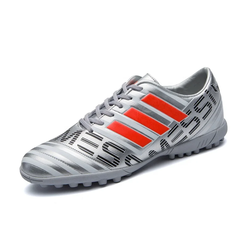 

A Grade Design Indoor Soccer Shoes 2021 For Men Lace Upper Style With PU Lining And Rubber Outsole
