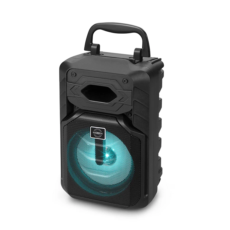 

Gsou 2022 outdoor led blue tooth stage trolley speaker multimedia speakers pa loudspeaker trolley speaker