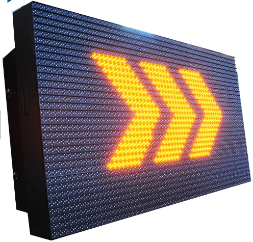 IP65 P31.25 VMS DMS outdoor variable dynamic message signs  multi color led message board for highway