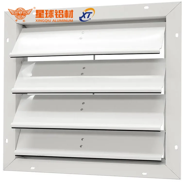 

Customized size exterior aluminum platation louver door
