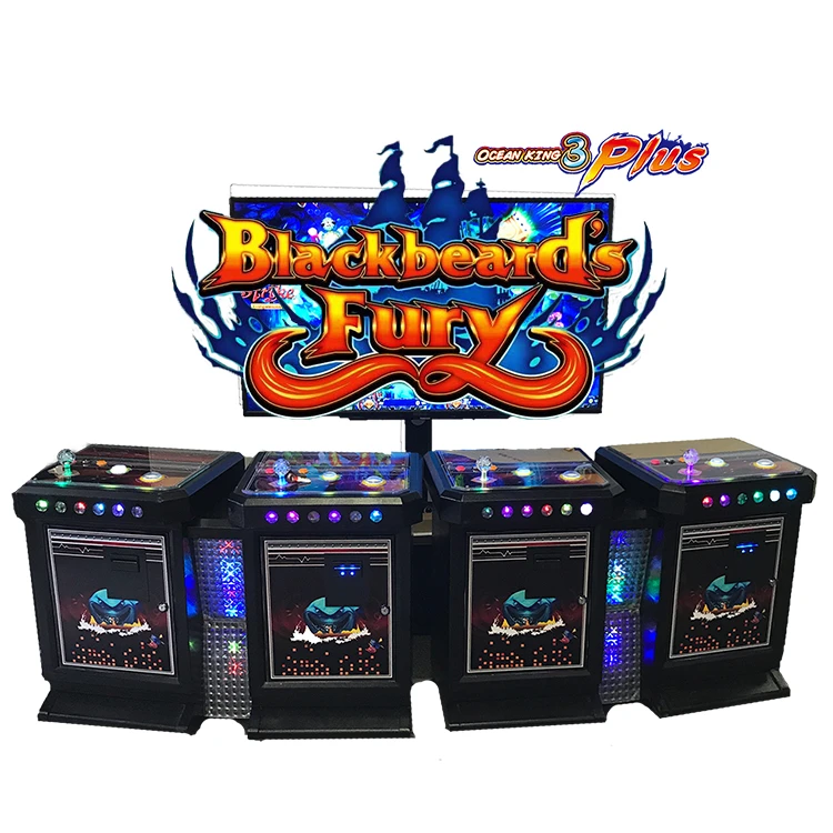 

4 Player Luxury 55 Inches Fish Game Arcade Cabinet