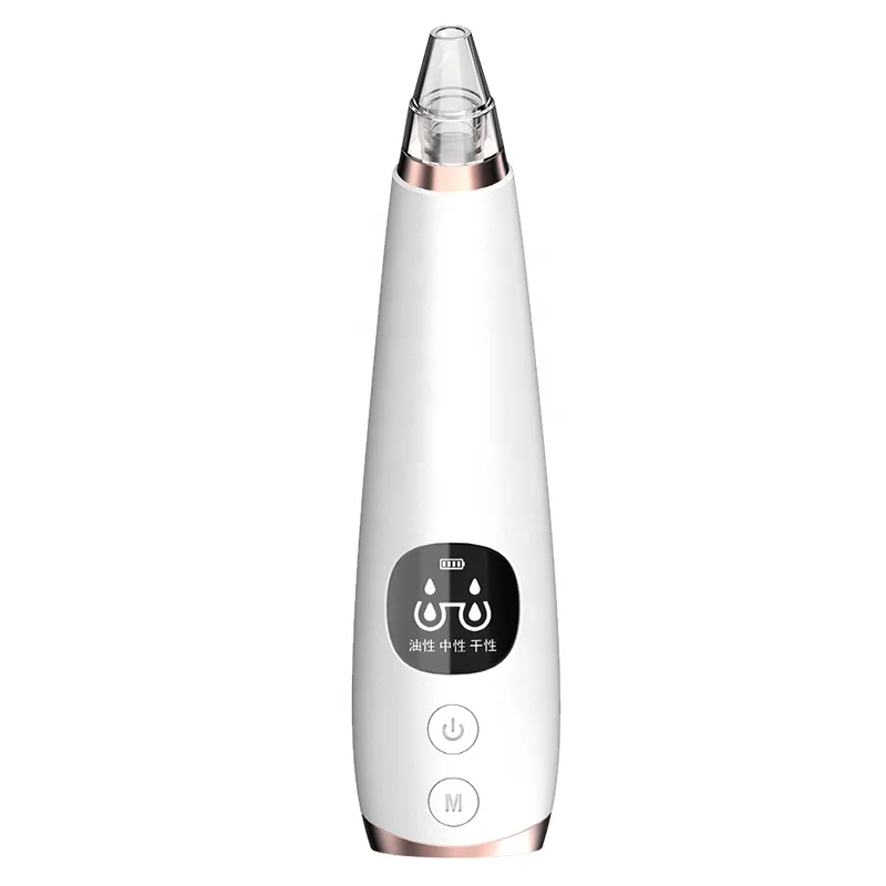 

Electronic Face Vacuum Blackhead Remover Beauty Electric Pore Blackhead Remover Vacuum, White