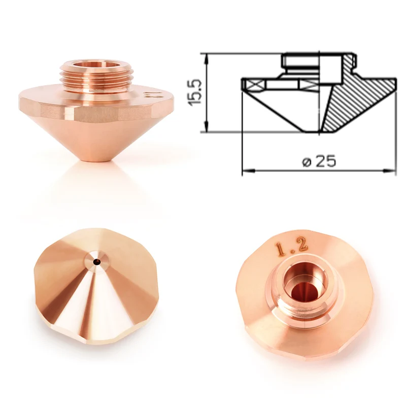 

laser cutting nozzle cheap price fiber laser nozzle EA1 EA2 EA3