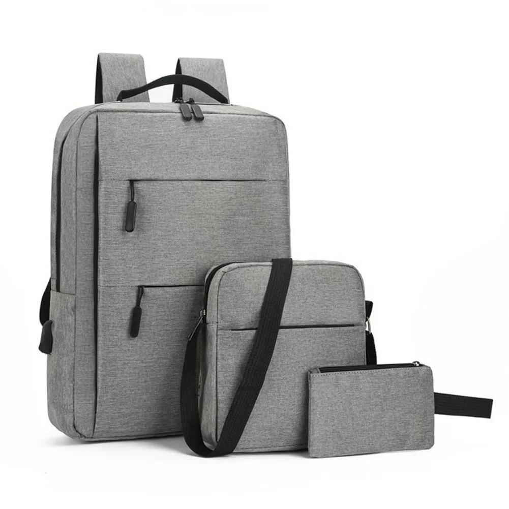 

2021 Fashion 3pcs Unisex Luxury Backpack Laptop Computer Bags Shoulder Handbags Backpack Set