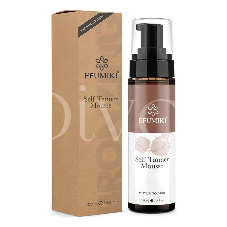 Organic Coconut Self Tanning Foam Accelerator
