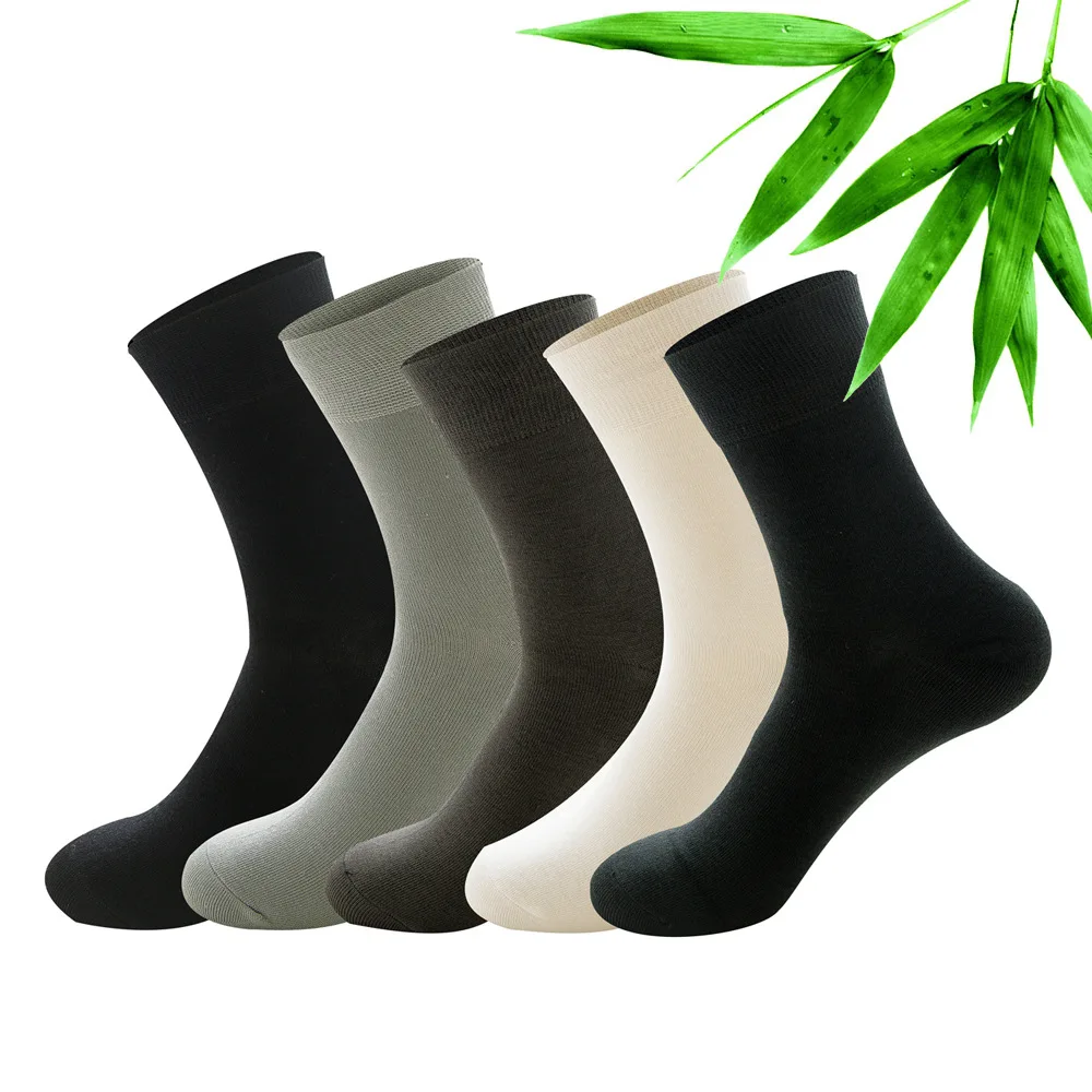 

SHANXIN mens bamboo dress socks black custom wholesale casual style bamboo socks, As pictures show/any color you want