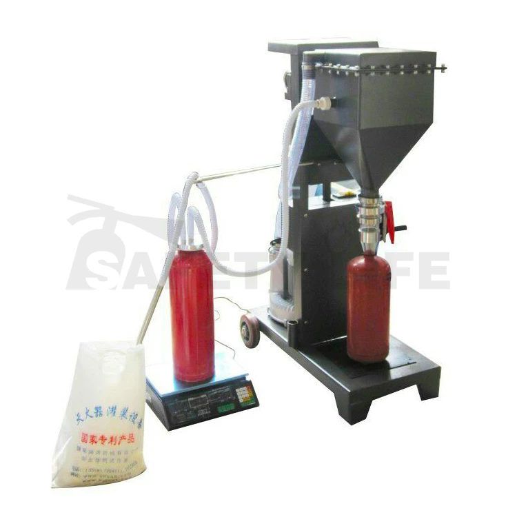 Automatic Dry Powder Fire Extinguisher Refilling Machine/fire