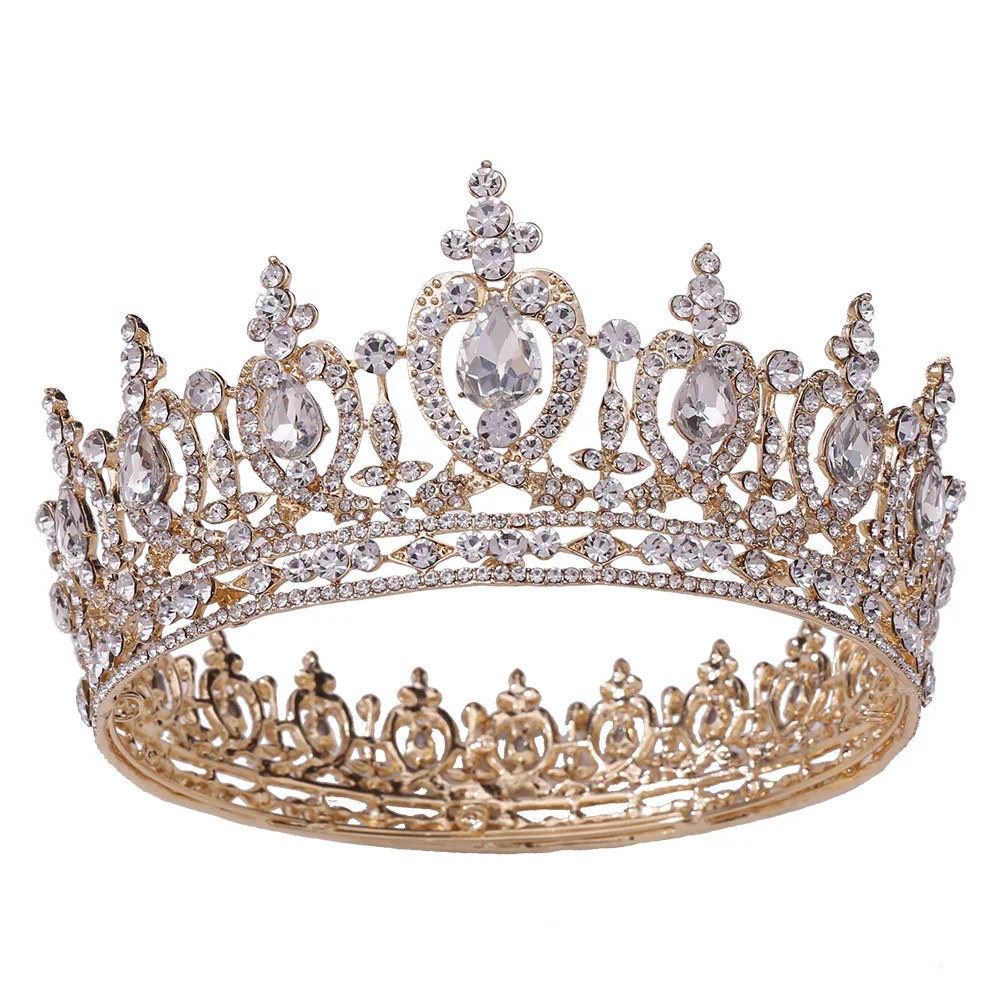 

Bellona OEM Diademe 2022 Rapunzel Ancient Adult Girls Wedding Birthday Bridal Crowns Tiaras, Picture shows