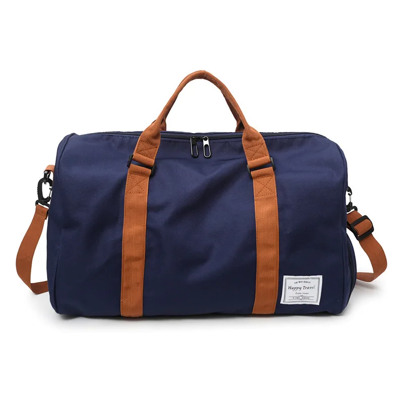 

New fashion men's leisure sports travel mountaineering large-capacity Oxford cloth waterproof portable fitness bag