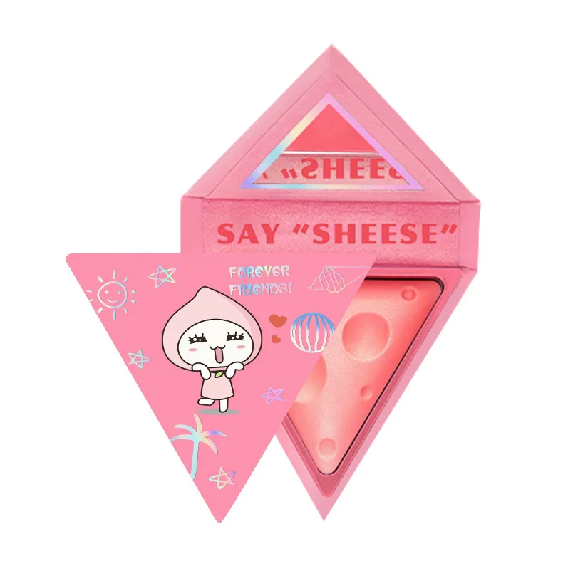 

OMG custom cheese face blush palette on make up maquillaj blusher private label clay contour blush pallets, Same as ours or customized