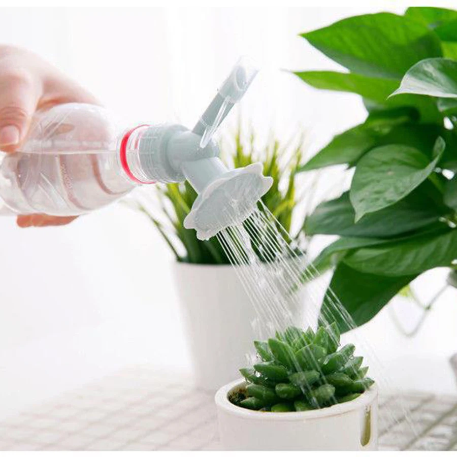 

Sprayers Watering Sprinkler Nozzle 2 in 1 plastic for Garden Flower Plant household Irrigation Easy Tool Portable Water can