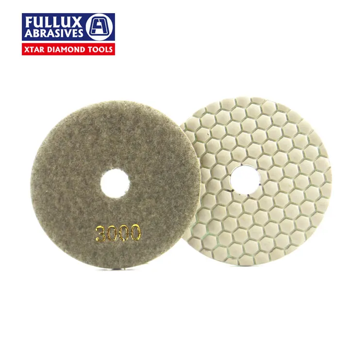 Wet And Dry Resin Bond Polishing Pads For Quartz Marble
