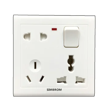 Pakistan Bangladesh Standard Electric Universal Switch Socket ...