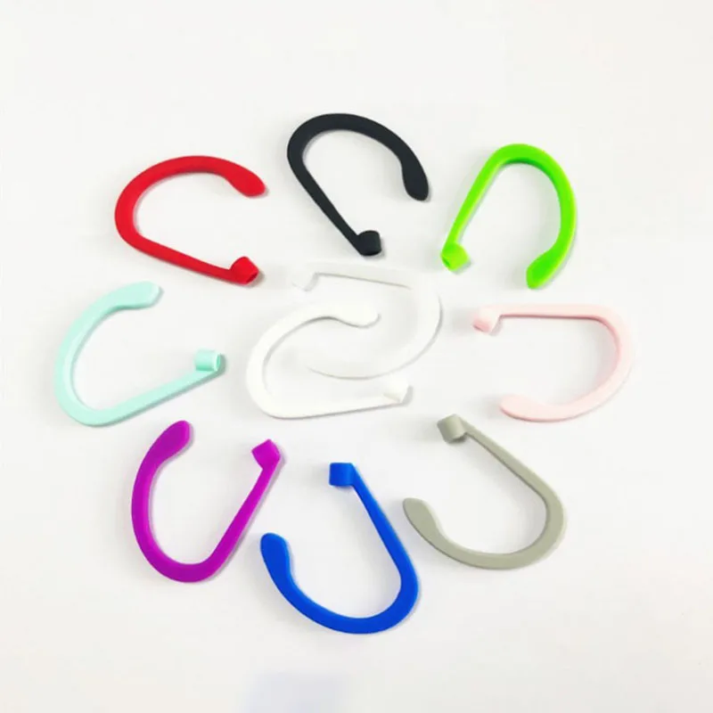 

For Airpods protective earhook holder Wireless earphone accessory silicone earhook Anti-lost Ear Hook, Multi colors