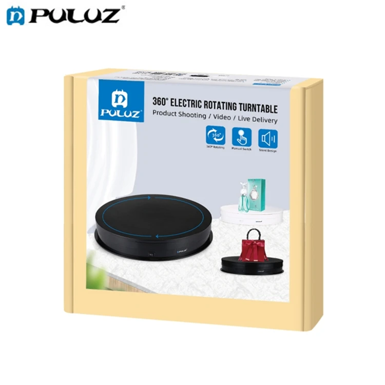 

30cm PULUZ Photographic USB Electric Rotating Turntable Display Stand Video Shooting Props Turntable