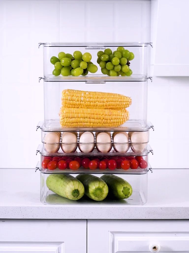 Wholesale Kitchen Fridge Organizer Bins Fridge Storage Containers