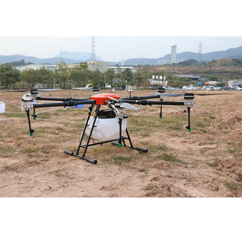 

30L Agricultural Spraying Drone 1900mm 6 Axis Waterproof Folding Hexacopter Frame 30KG Sprinkler Parts 14S X9 Power