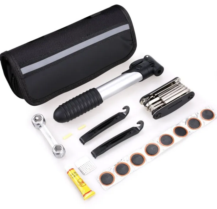 

Cycling Equipment Tire Wrench Repair Maintenance Kit Bicycle Tire Repair Tools Kit Set Bike Tool Bag