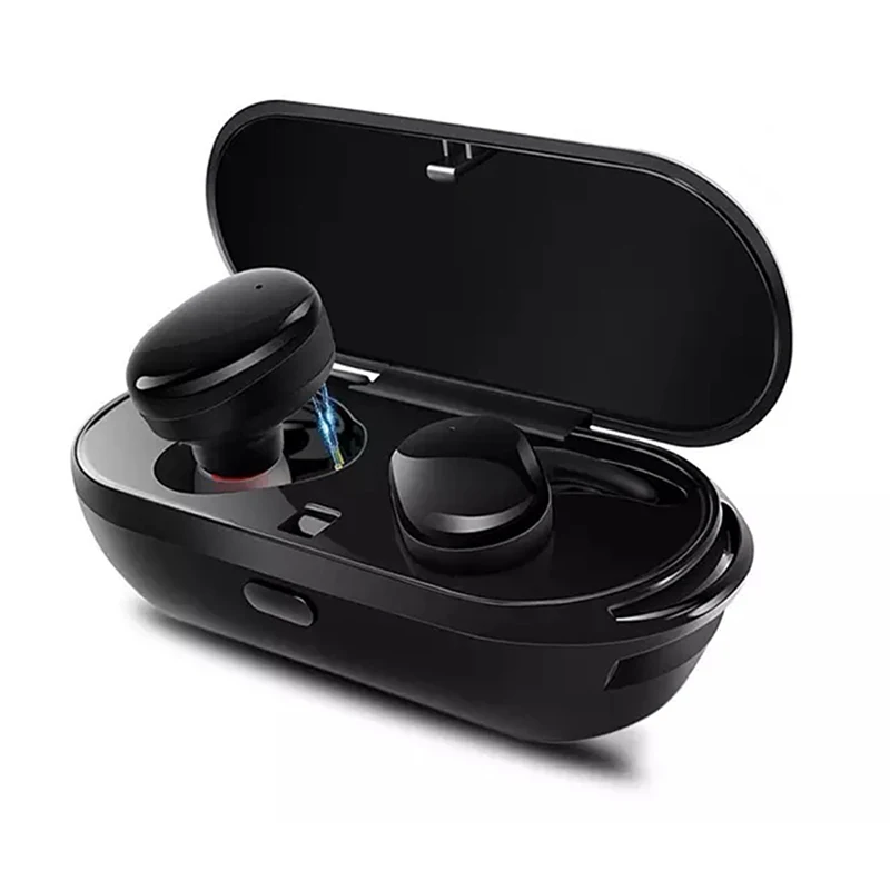 

Dropshipping tws S2 True Wireless Earbuds Waterproof earphone sports wireless earbuds, Black
