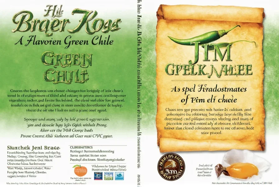 Big Jim Green Chile in Kitchen