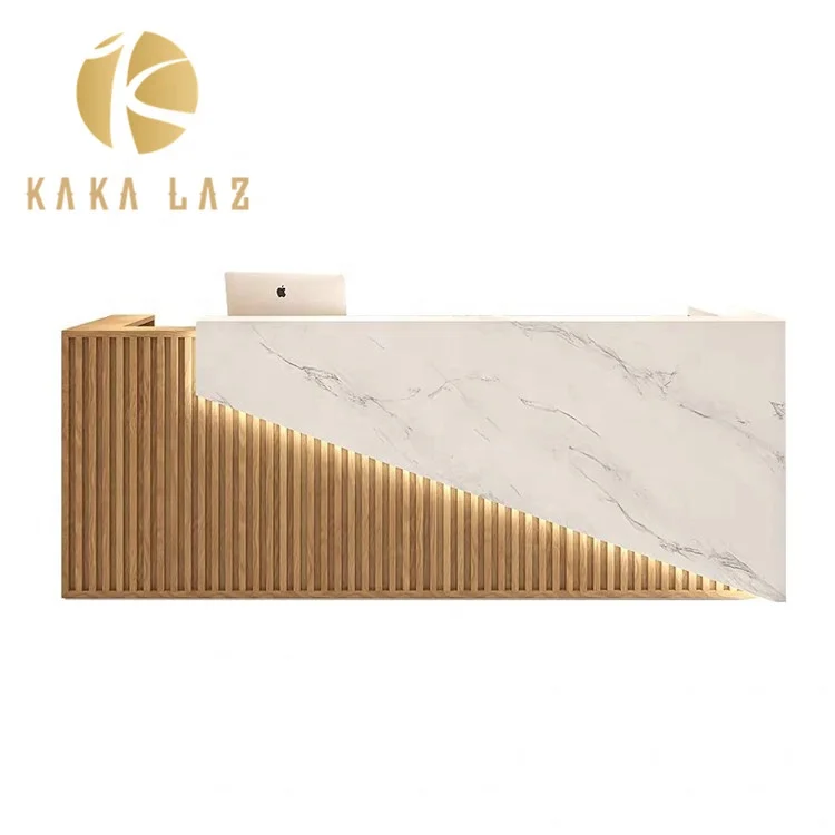 Wooden Salon Desk Set Modern Reception Picture Reception Desks For Salons Buy Reception Desks